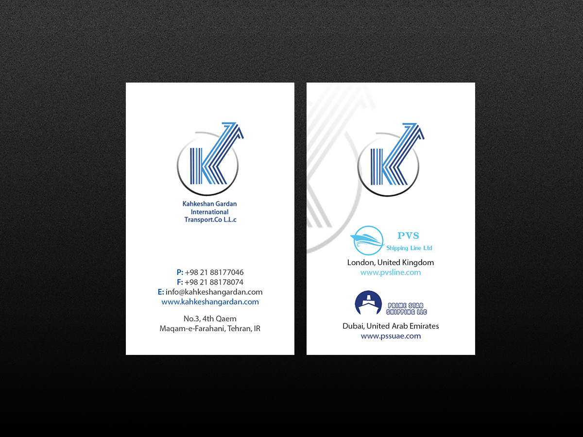 Design de Carte de Visite par Creations Box 2015 pour Prime Star Shipping LLC | Design #14718769