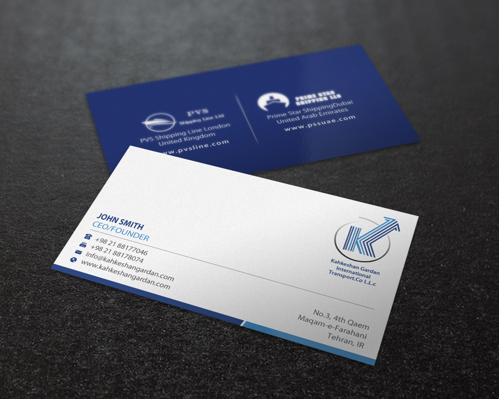 Business Card Design by Brand aid for Prime Star Shipping LLC | Design #14711408