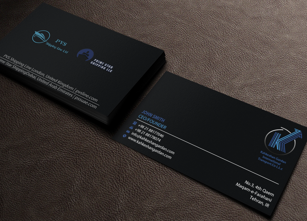 Business Card Design by Brand aid for Prime Star Shipping LLC | Design #14711411