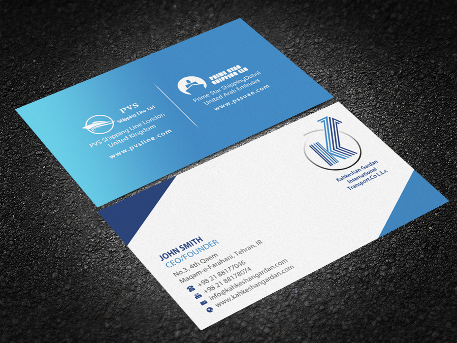 Business Card Design by Brand aid for Prime Star Shipping LLC | Design #14711481