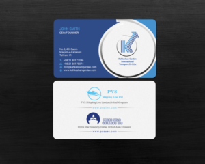 Diseño de Tarjeta de Presentación por chandrayaan.creative para Prime Star Shipping LLC | Diseño: #14710926