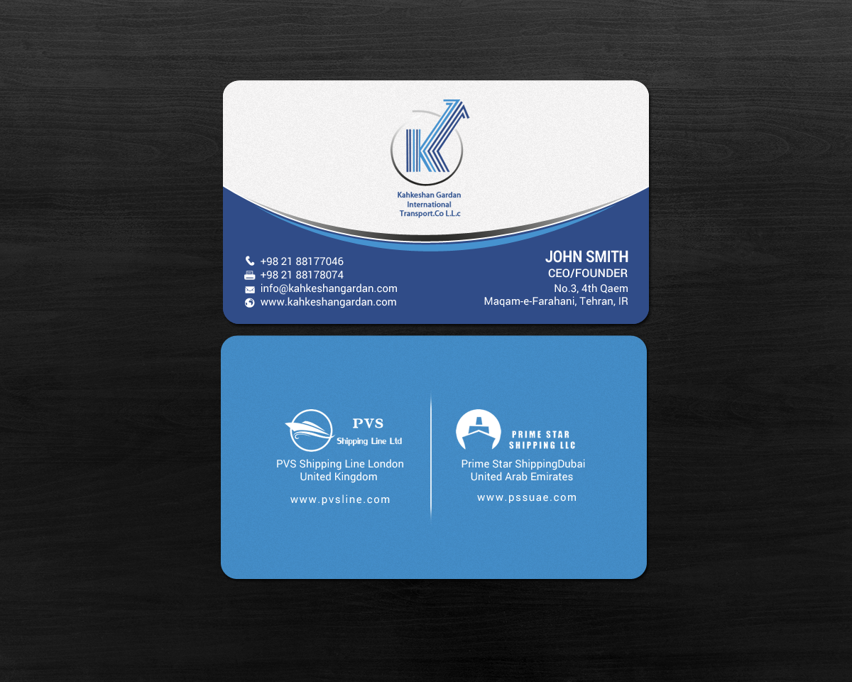 Design de Carte de Visite par chandrayaan.creative pour Prime Star Shipping LLC | Design #14711068