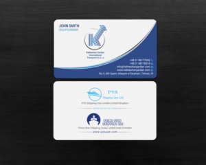 Business Card Design by chandrayaan.creative for Prime Star Shipping LLC | Design: #14711070