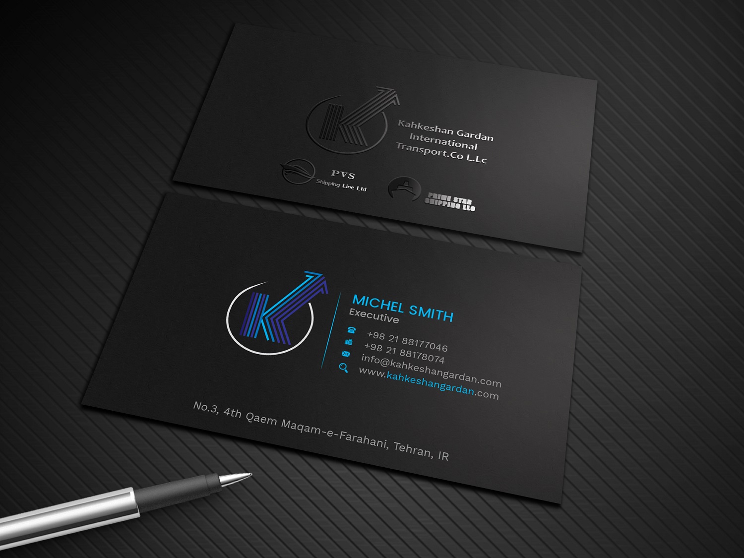 Business Card Design by Graphic Flame for Prime Star Shipping LLC | Design #14722811