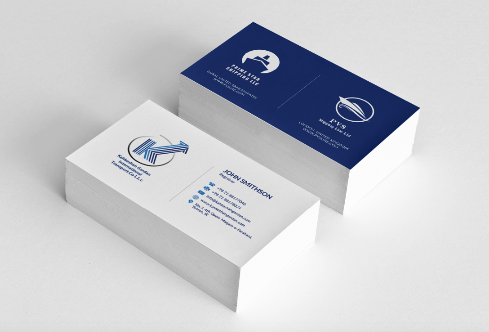 Business Card Design by Sarah Mathews for Prime Star Shipping LLC | Design #14705294
