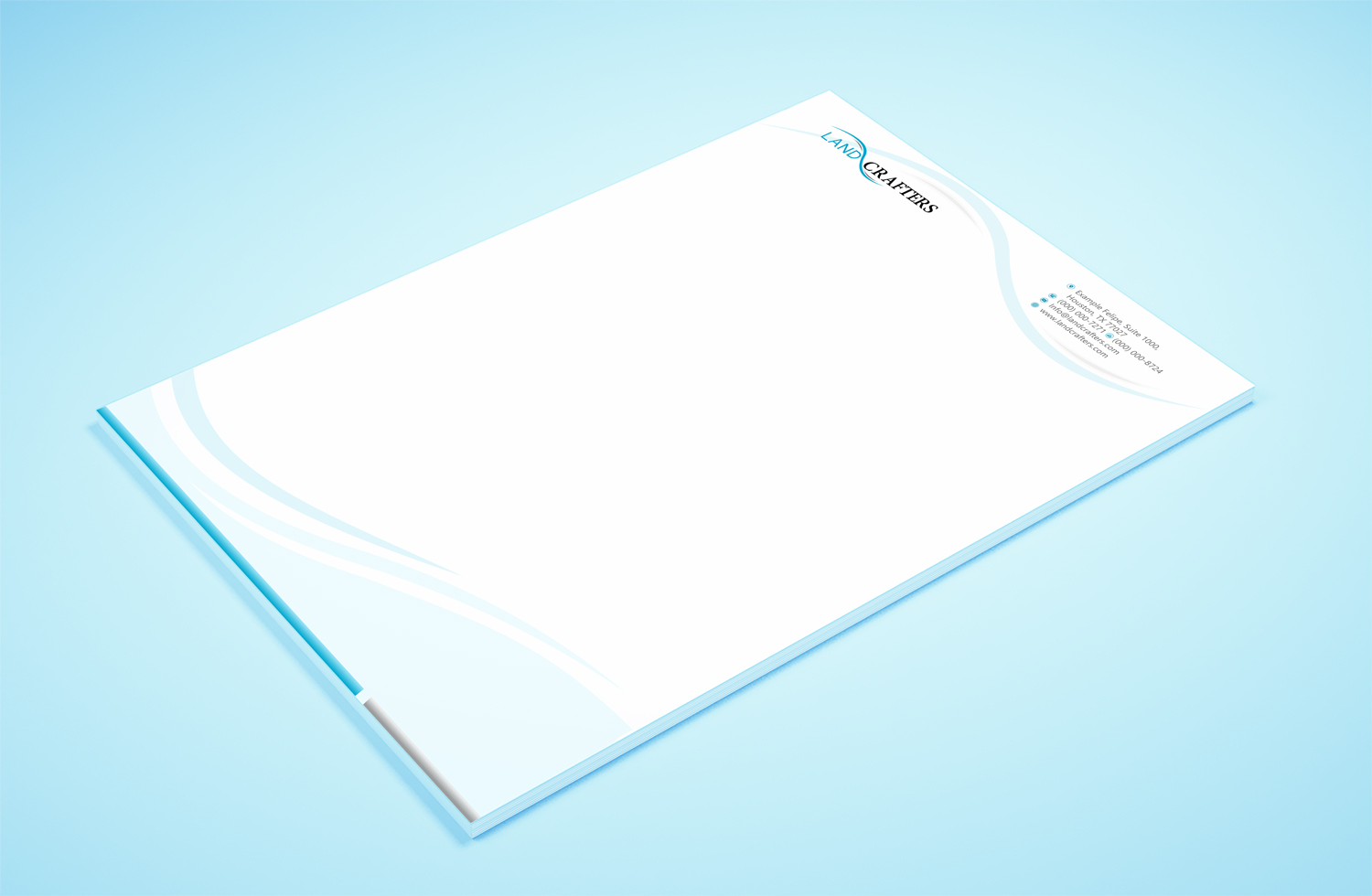 Letterhead Design by Petter Goms for this project | Design #14706291