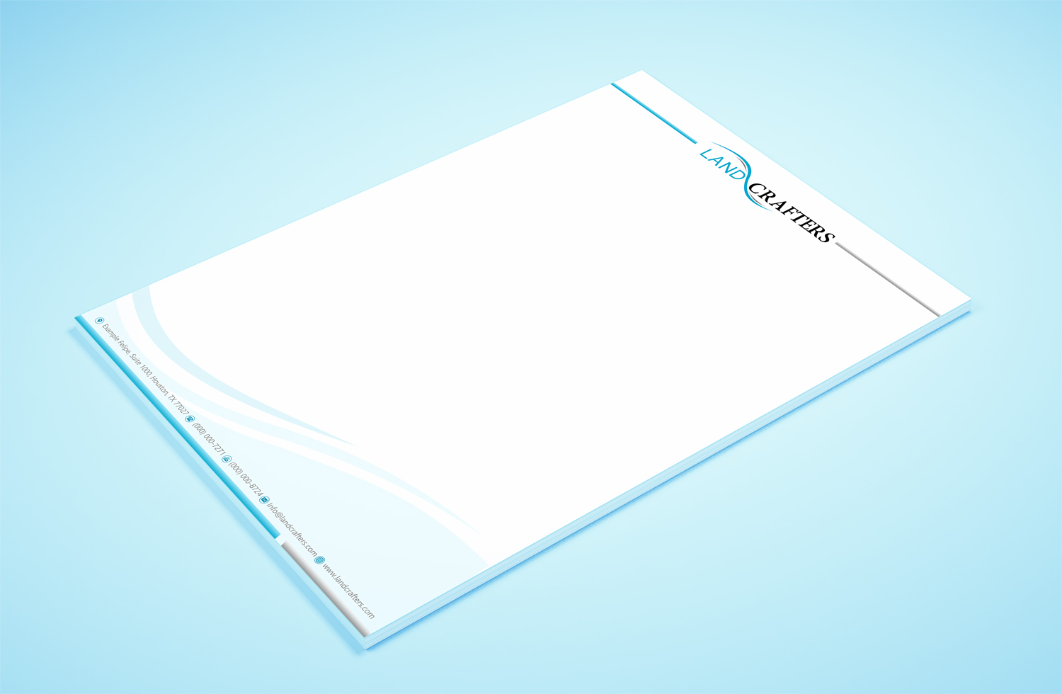 Letterhead Design by Petter Goms for this project | Design #14706308