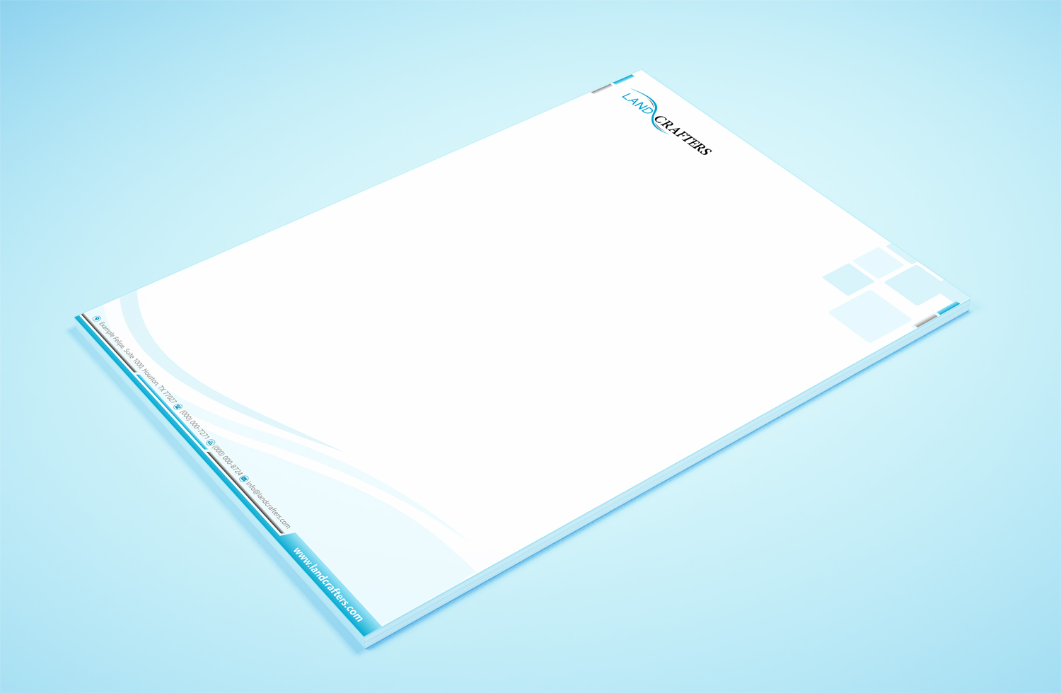 Letterhead Design by Petter Goms for this project | Design #14706356