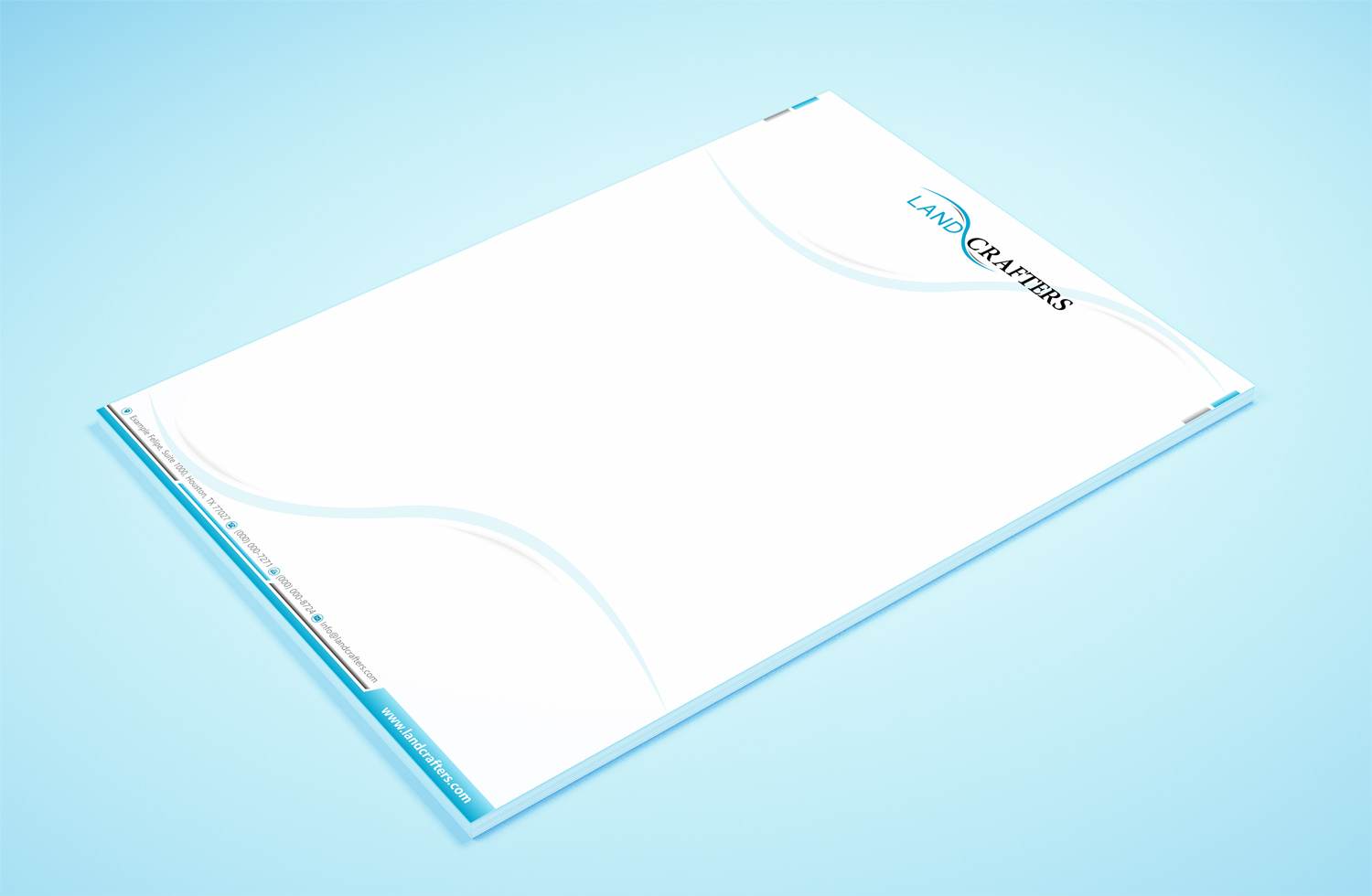 Letterhead Design by Petter Goms for this project | Design #14706811