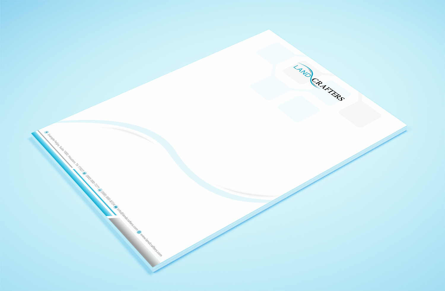Letterhead Design by Petter Goms for this project | Design #14707853