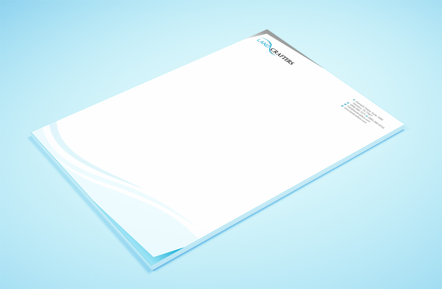 Letterhead Design by Petter Goms for this project | Design #14709239