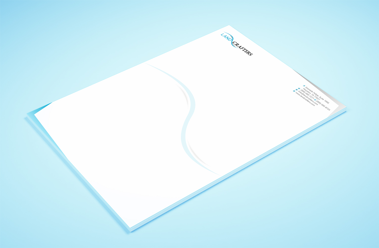 Letterhead Design by Petter Goms for this project | Design #14709274