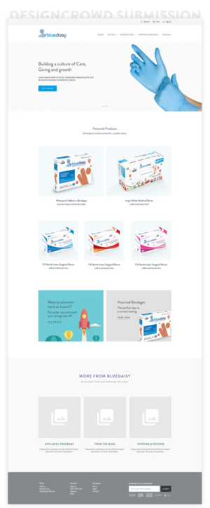 Web Design by WYSIWYG for BlueDaisy, LLC. | Design: #14744843