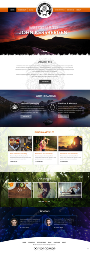 Wordpress Design by pb for Supreme Psyche | Design: #14713167