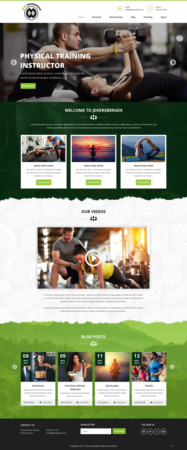 Wordpress Design by pb for Supreme Psyche | Design #14723984
