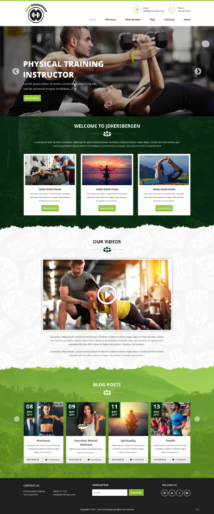 Wordpress Design by pb for Supreme Psyche | Design: #14723984
