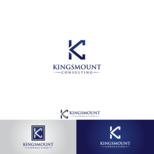 KC, and the name, Kingsmount Consulting | Logo Design by macadesign