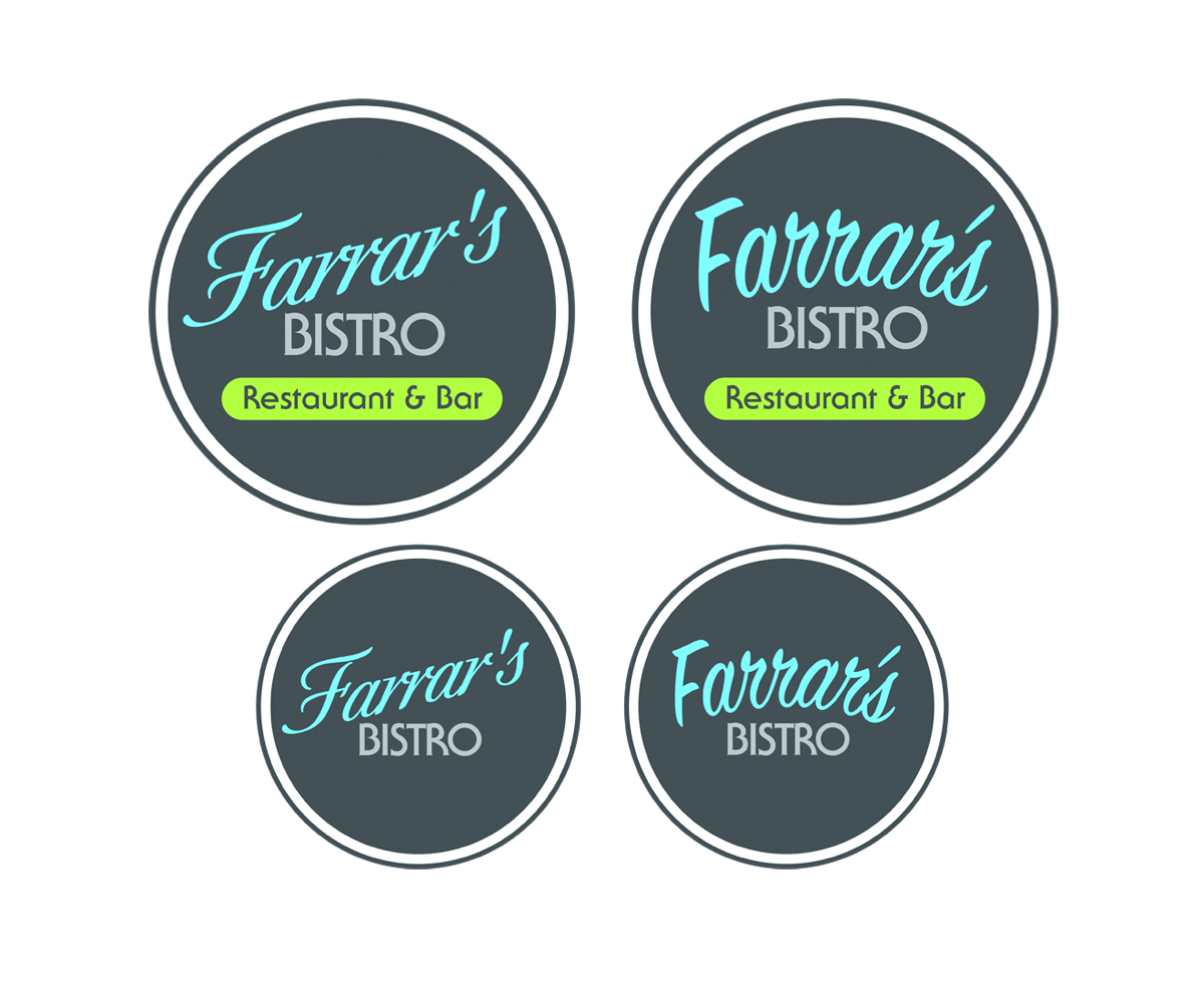 Logo Design by Hot Rod for Farrar's Bistro | Design #14739867