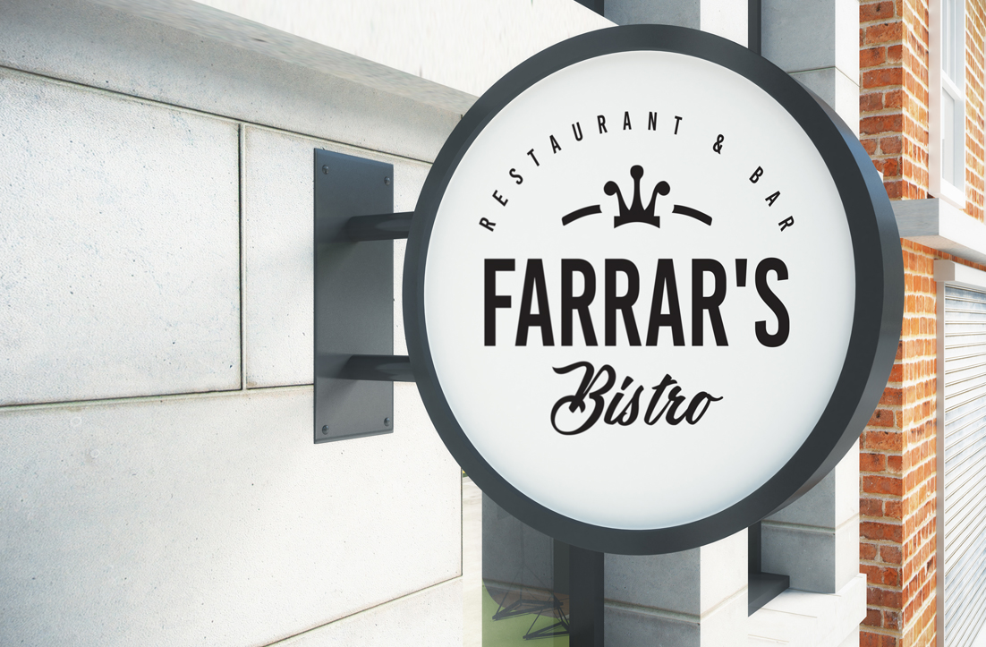 Logo Design by GLDesigns for Farrar's Bistro | Design #14714803