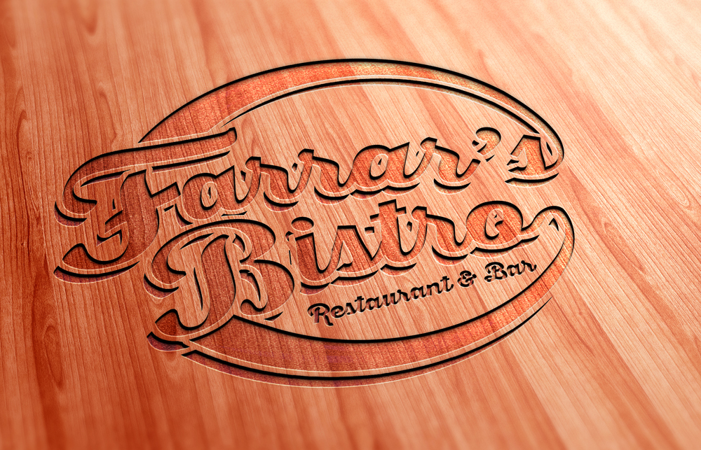 Diseño de Logo por R.Bello para Farrar's Bistro | Diseño #14794871