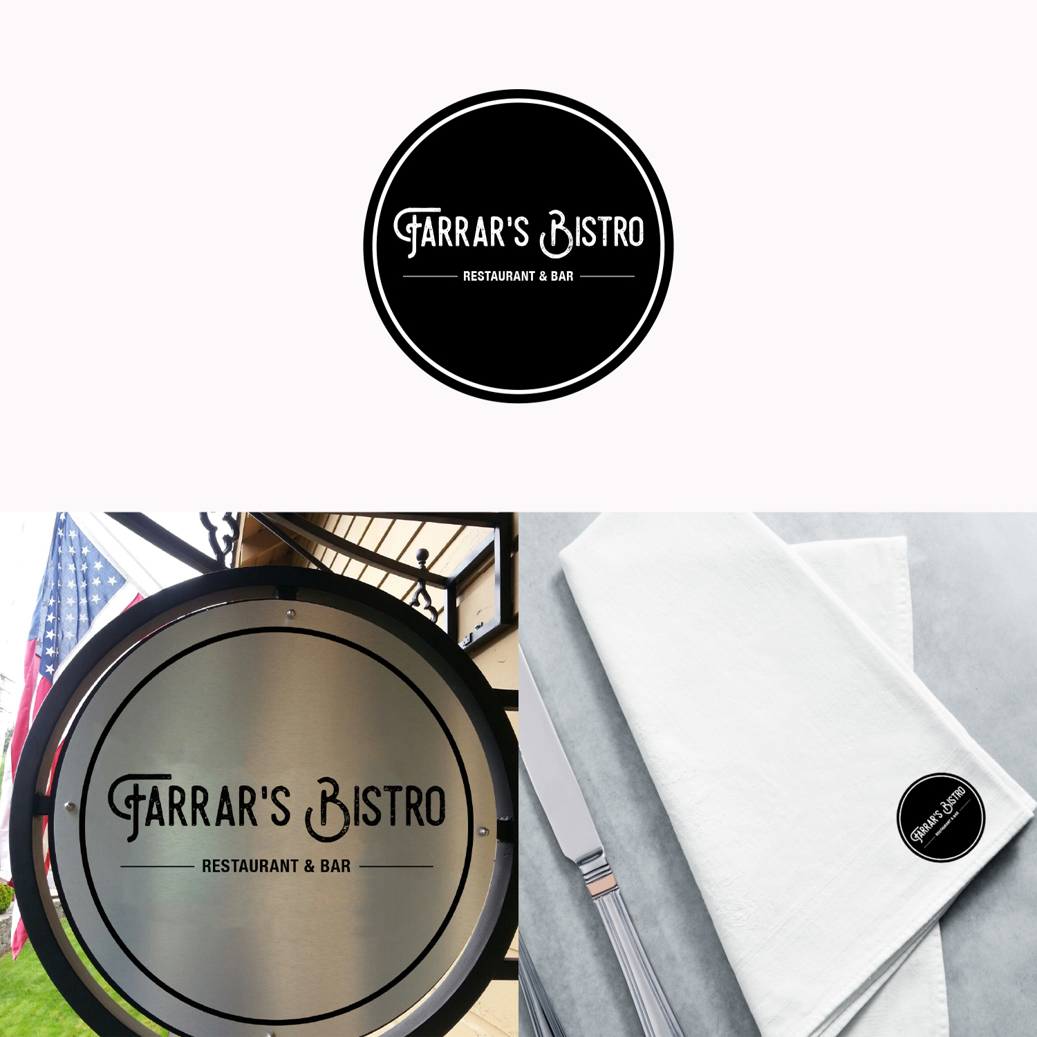 Logo-Design von Aizat812 für Farrar's Bistro | Design #14739586
