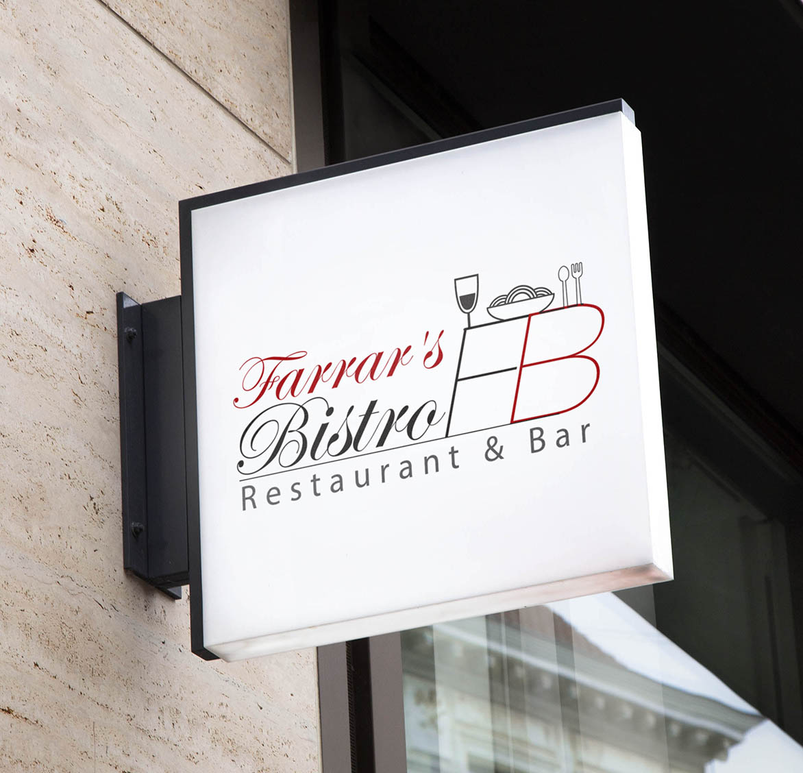 Logo Design by qayyumkhadim for Farrar's Bistro | Design #14743595