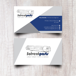 Business Card Design by Ivan84 for SOLVENTPARTS | Design: #14725736