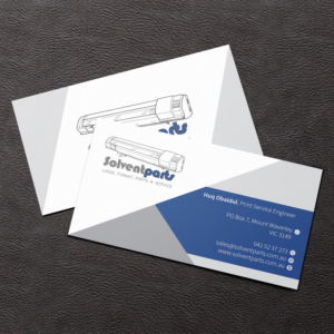 Business Card Design by Ivan84 for SOLVENTPARTS | Design: #14725738