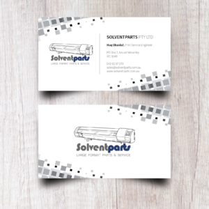 Business Card Design by Ivan84 for SOLVENTPARTS | Design: #14725750