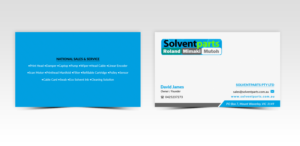 Diseño de Tarjeta de Presentación por Pointless Pixels India para SOLVENTPARTS | Diseño: #14722581