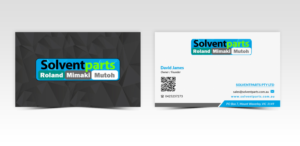 Diseño de Tarjeta de Presentación por Pointless Pixels India para SOLVENTPARTS | Diseño: #14722587