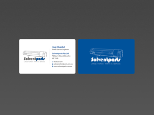 Business Card Design by Creations Box 2015 for SOLVENTPARTS | Design: #14729014