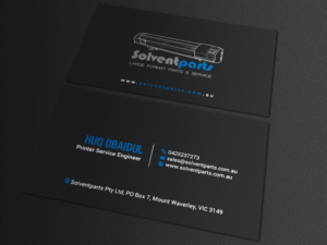 Diseño de Tarjeta de Presentación por chandrayaan.creative para SOLVENTPARTS | Diseño: #14722942