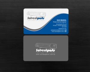 Diseño de Tarjeta de Presentación por chandrayaan.creative para SOLVENTPARTS | Diseño: #14723117