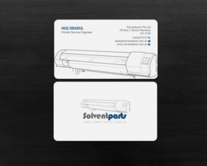 Diseño de Tarjeta de Presentación por chandrayaan.creative para SOLVENTPARTS | Diseño: #14723343