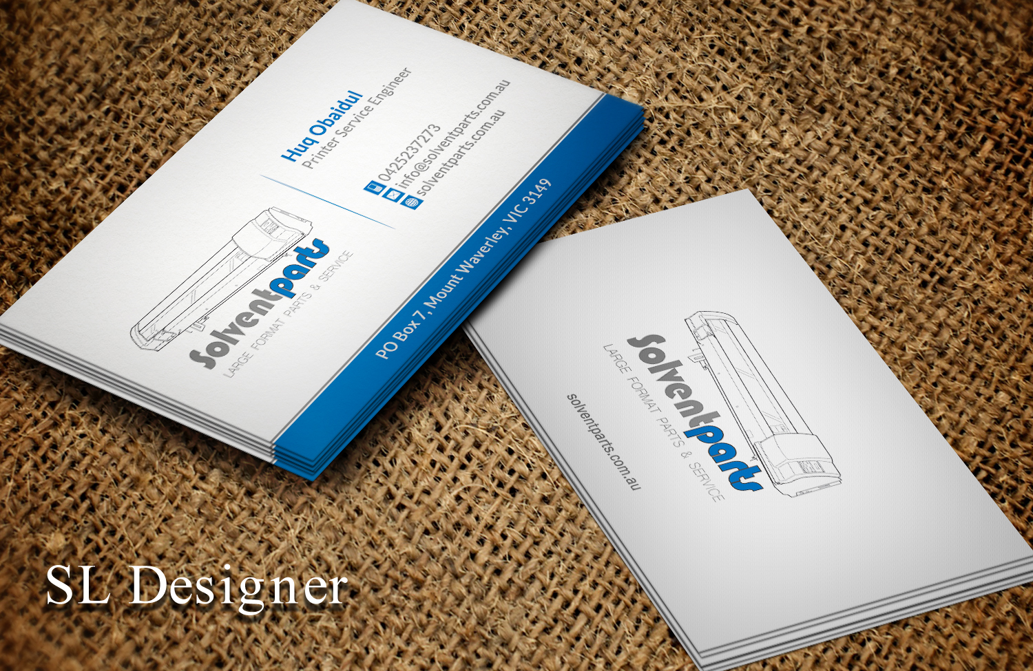 Design de Carte de Visite par SL Designer pour SOLVENTPARTS | Design #14714545