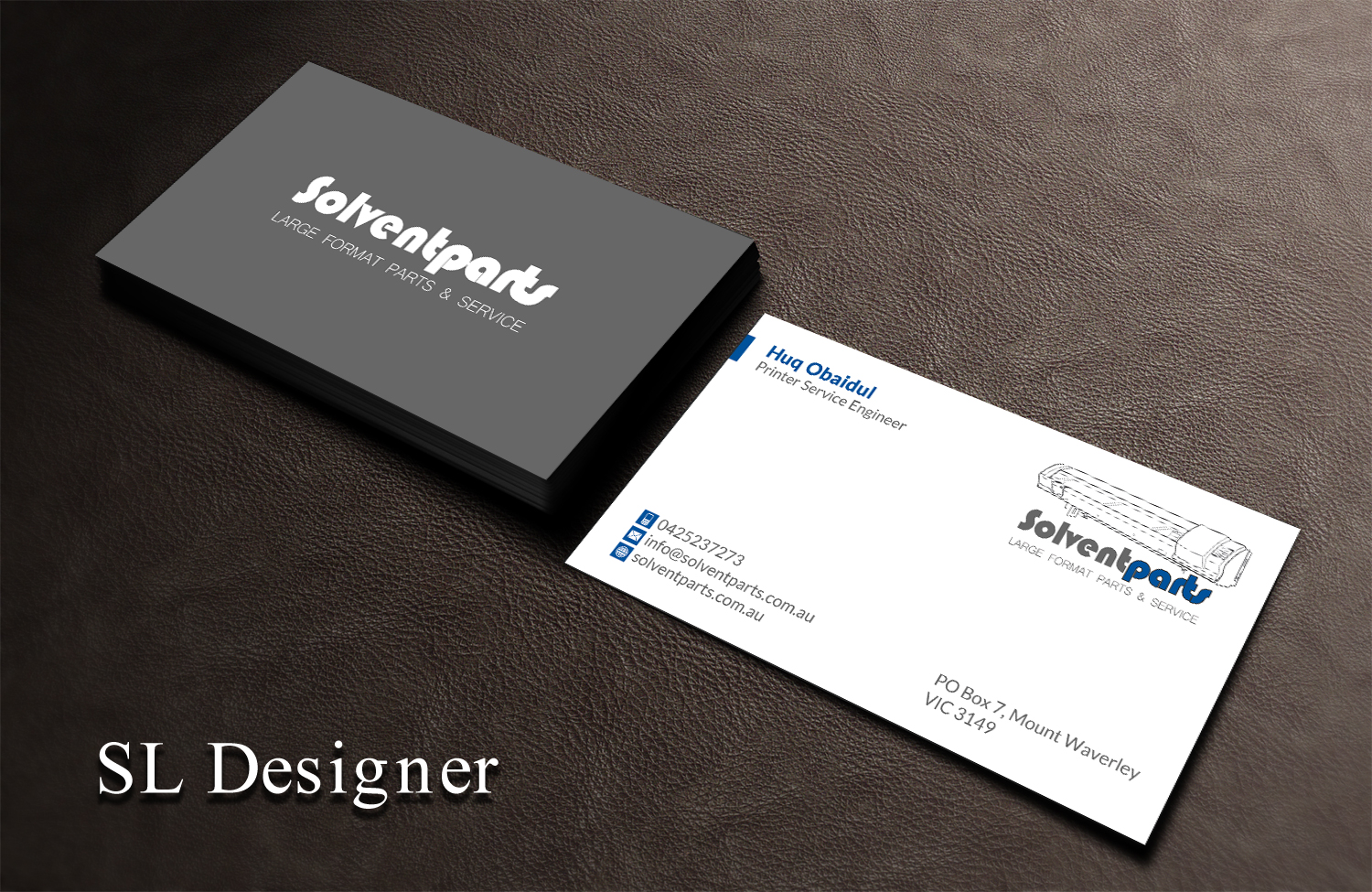 Design de Carte de Visite par SL Designer pour SOLVENTPARTS | Design #14714552