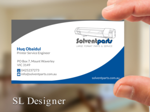 Business Card Design by SL Designer for SOLVENTPARTS | Design: #14714560