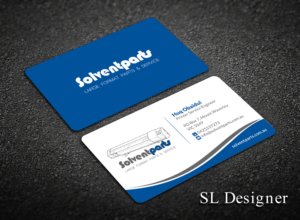 Business Card Design by SL Designer for SOLVENTPARTS | Design: #14714562