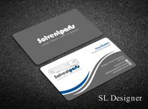 Business Card Design by SL Designer for SOLVENTPARTS | Design: #14746778