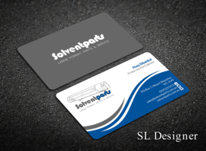 Business Card Design by SL Designer for SOLVENTPARTS | Design: #14746779