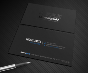Business Card Design by Graphic Flame for SOLVENTPARTS | Design: #14735174
