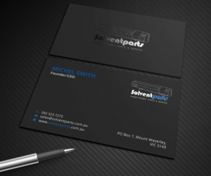 Business Card Design by Graphic Flame for SOLVENTPARTS | Design: #14735175
