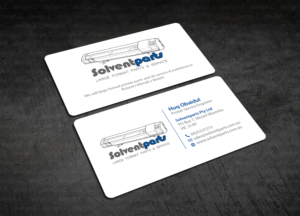 Diseño de Tarjeta de Presentación por design_C. para SOLVENTPARTS | Diseño: #14726219