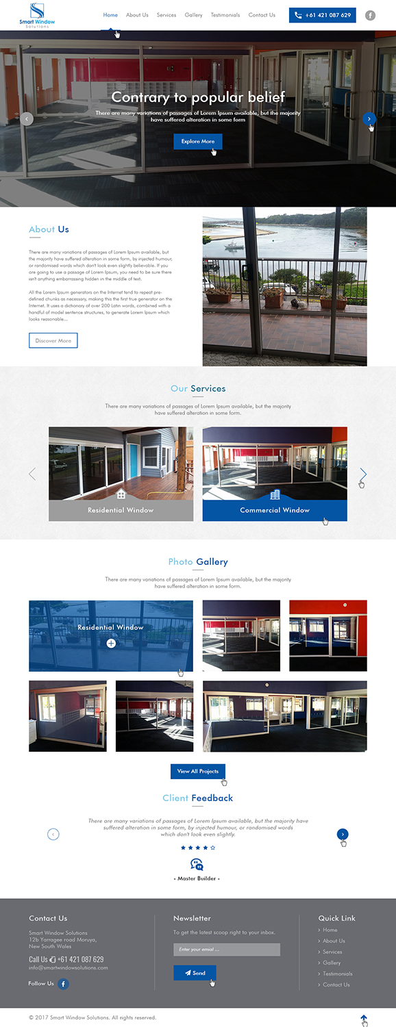 Web Design by Ved Web Services for this project | Design #14723604