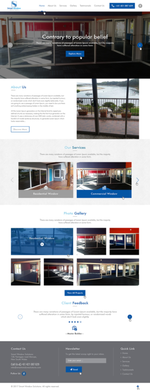 Web Design by Ved Web Services for this project | Design #14723604