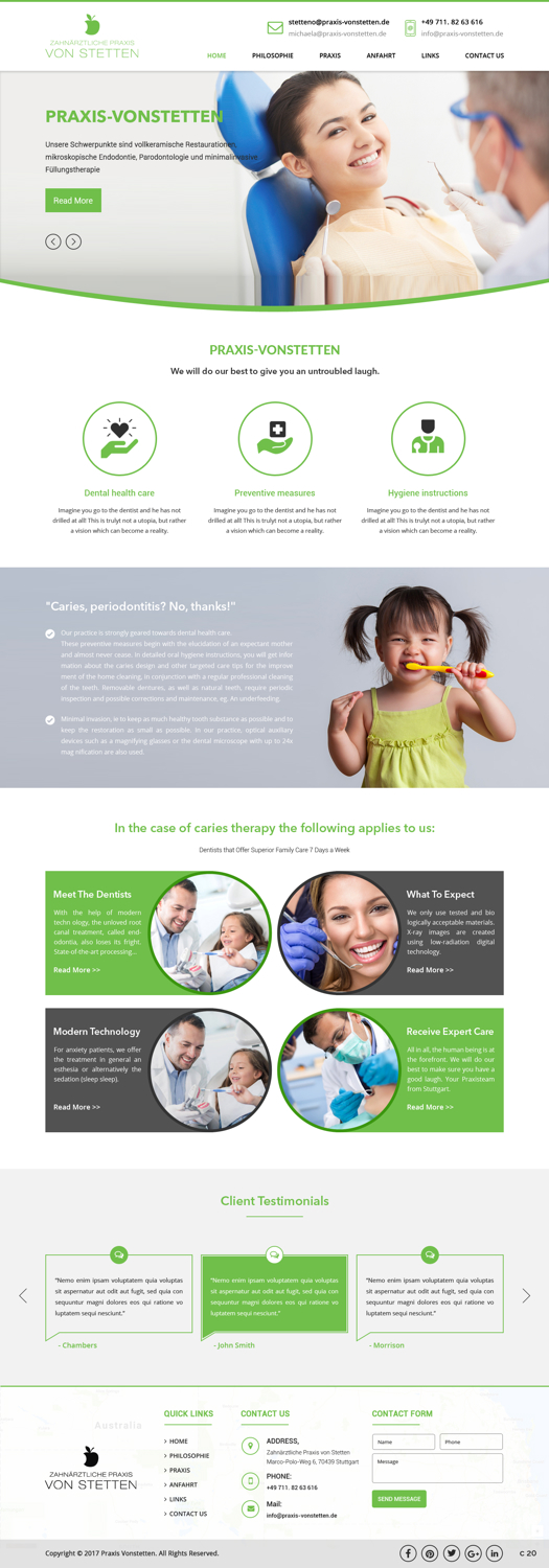 Web Design by pb for this project | Design #14724050