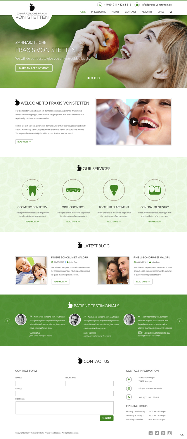 Web Design by pb for this project | Design #14724051