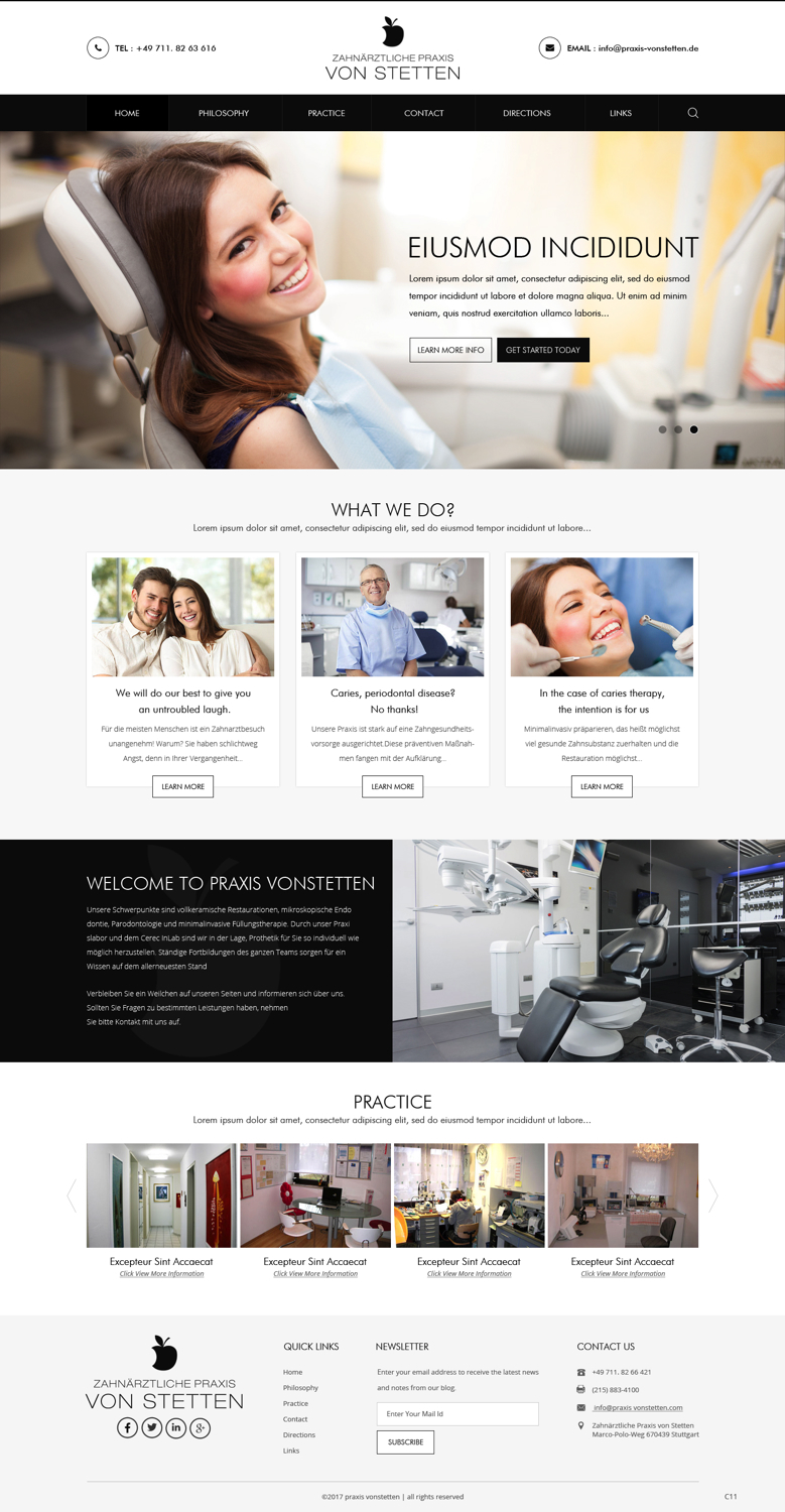 Web Design by pb for this project | Design #14724057
