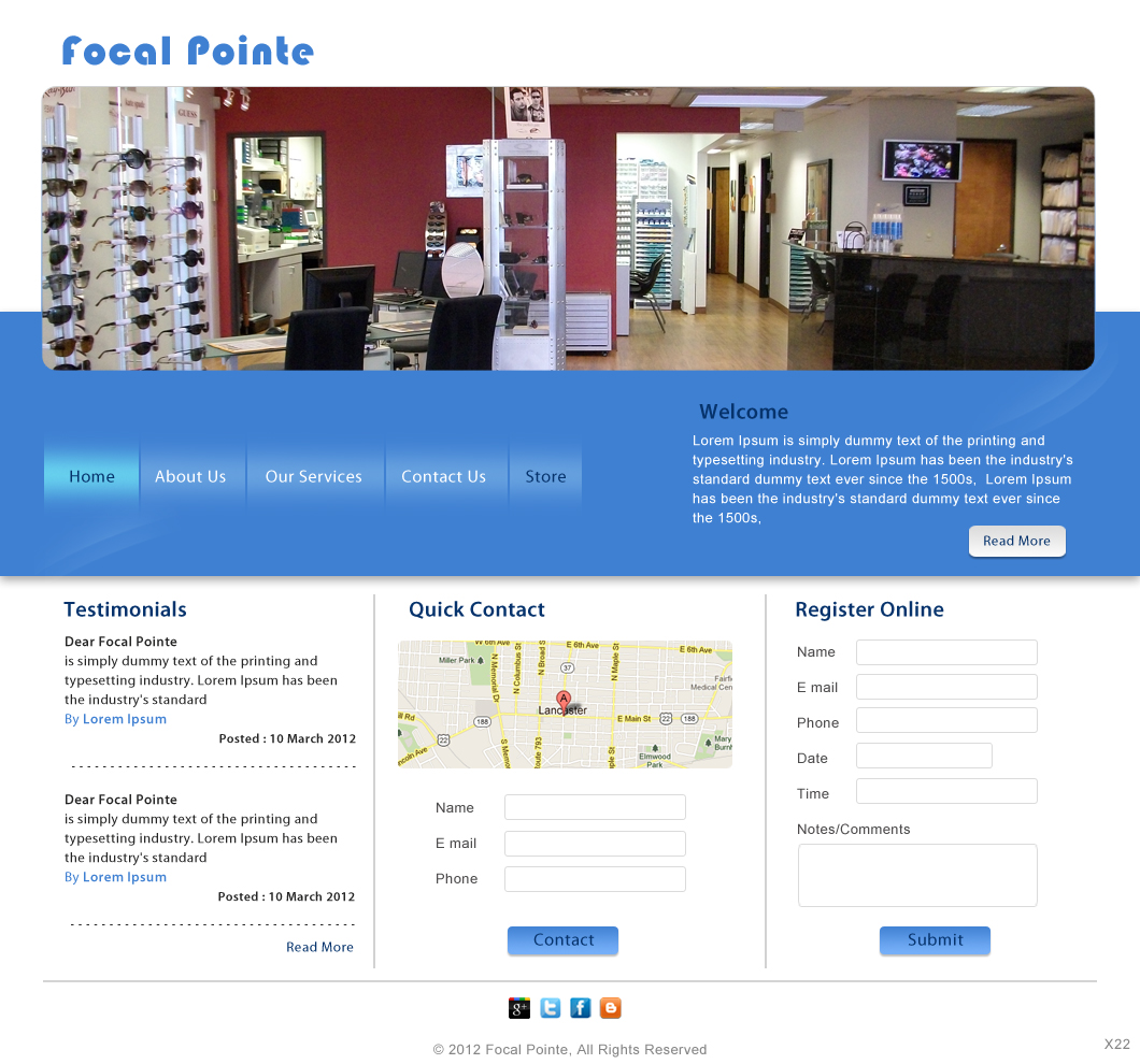 Web Design by pb for this project | Design #567902